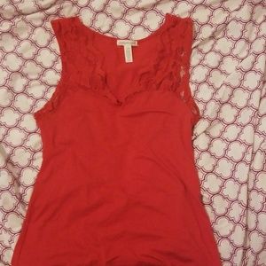 Cute red blouse. Accepting reasonable offers 🥰